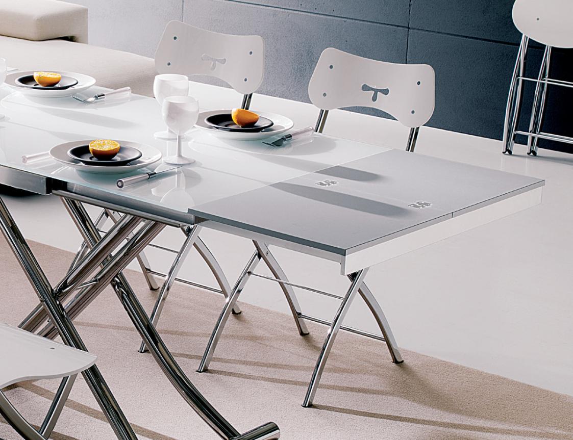 Ozzio Planet Transformable Coffee/Dining Table