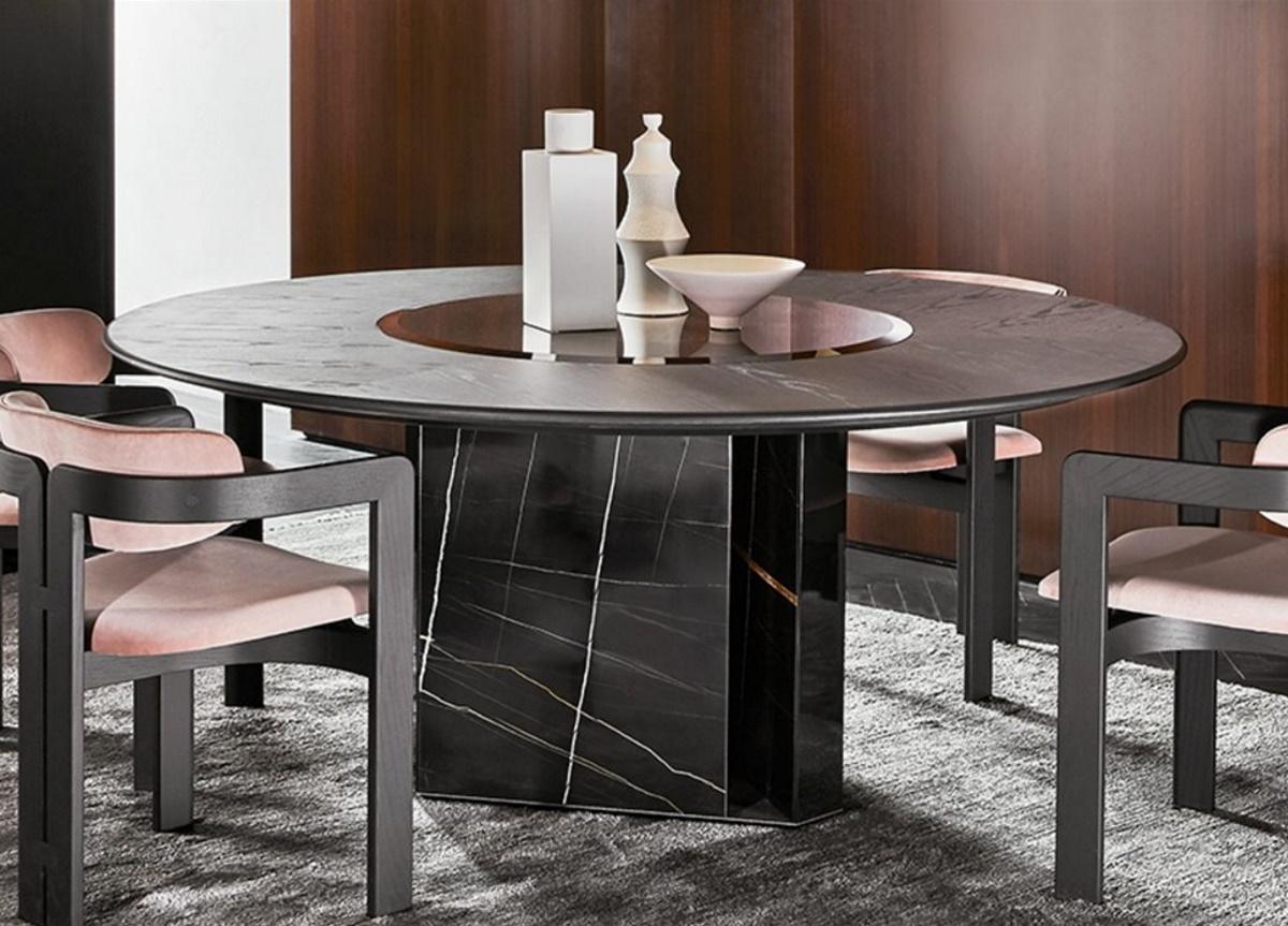 Gallotti & Radice Platium Round Dining Table