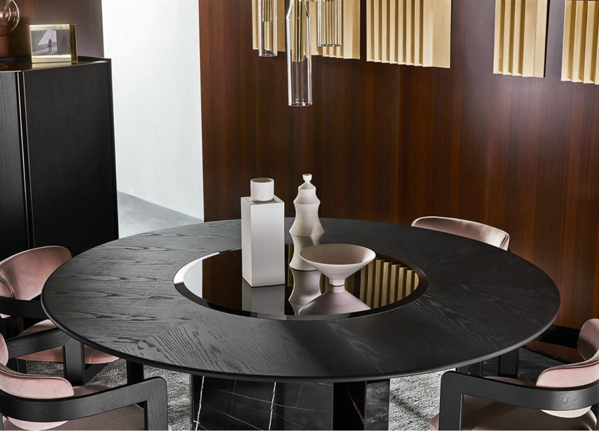 Gallotti & Radice Platium Round Dining Table