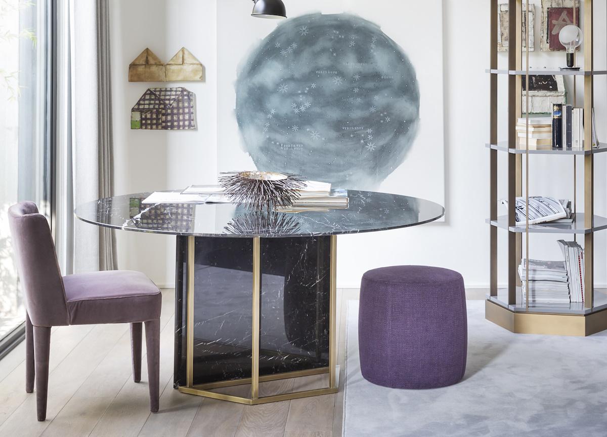 Meridiani Plinto Round Dining Table