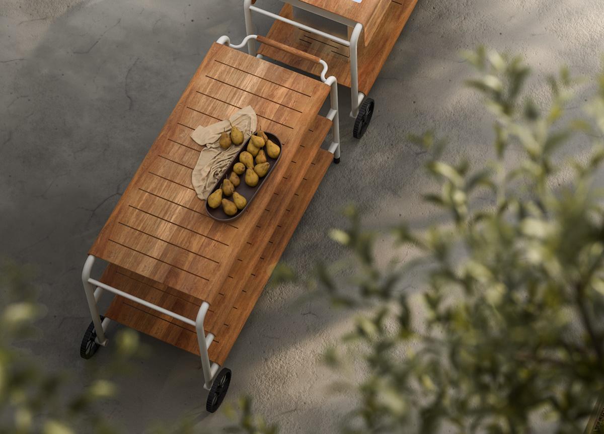 Pianca Porto Garden Trolley