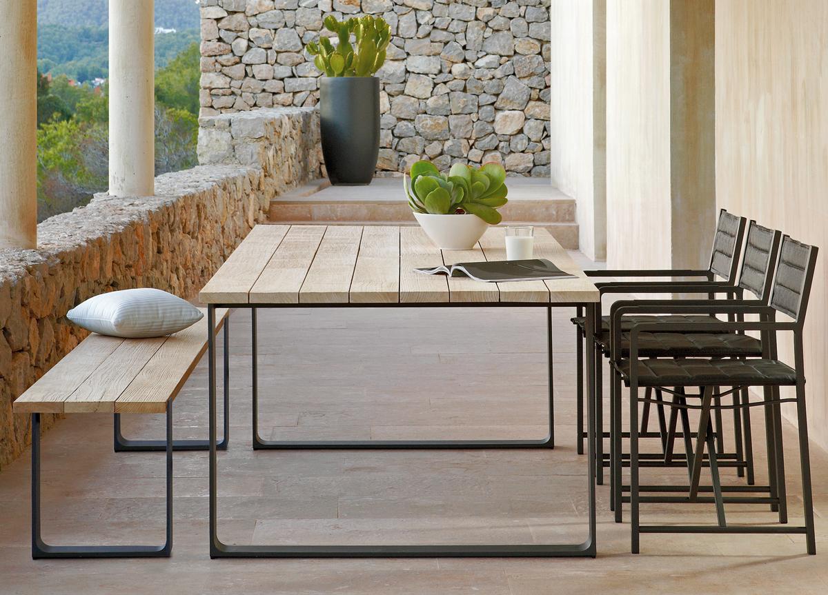 Manutti Prato Teak Garden Table