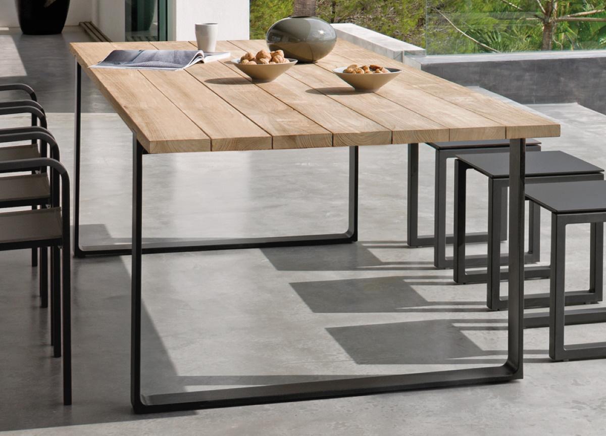 Manutti Prato Teak Garden Table