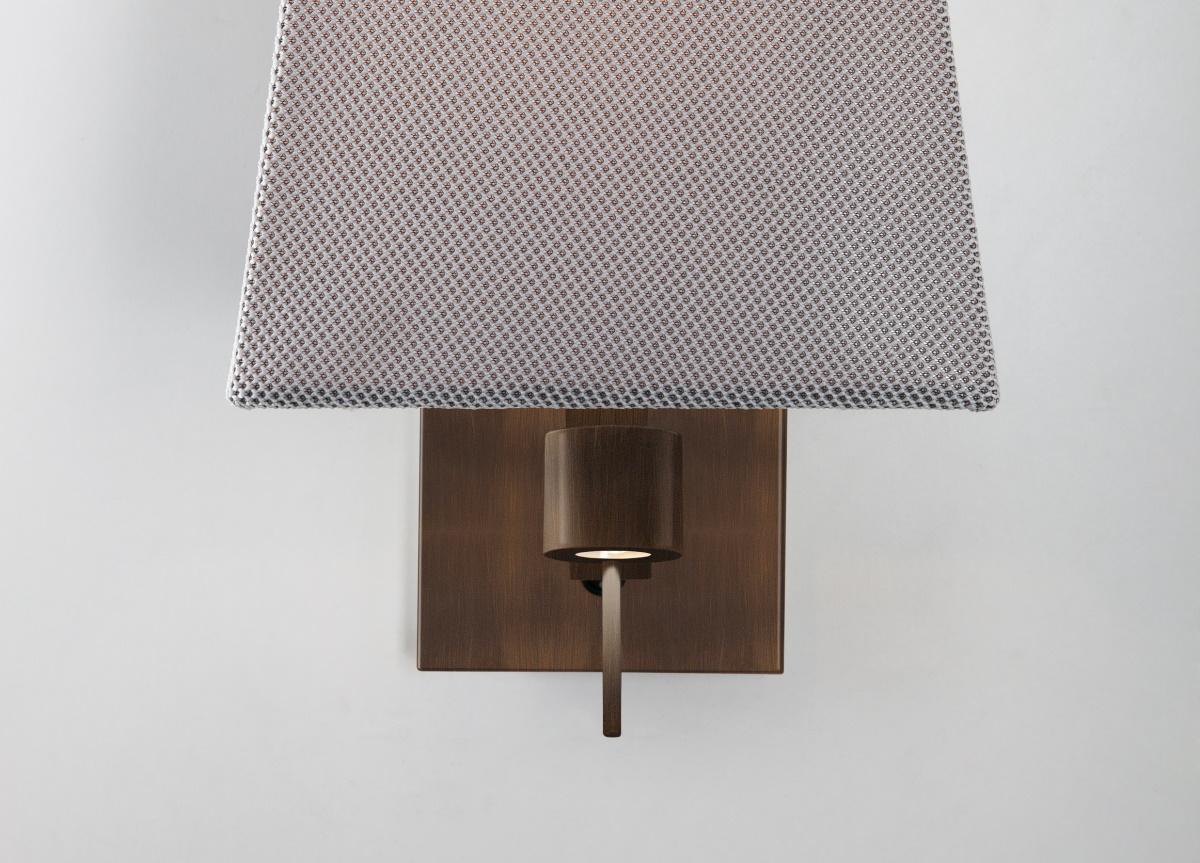 Contardi Quadra Wall Light With Spot Light - Now Discontinued
