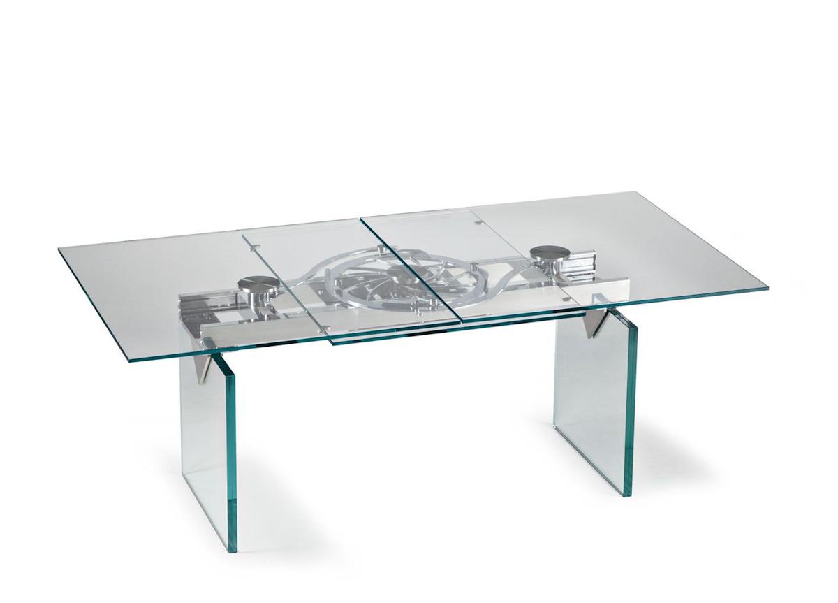 Naos Quasar Extending Dining Table (Glass Or Ceramic Legs)