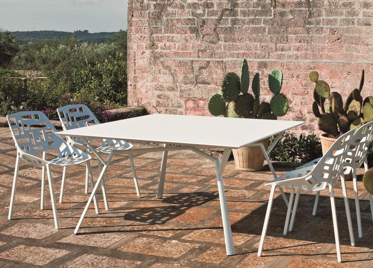 Radice Quadra Square Garden Table