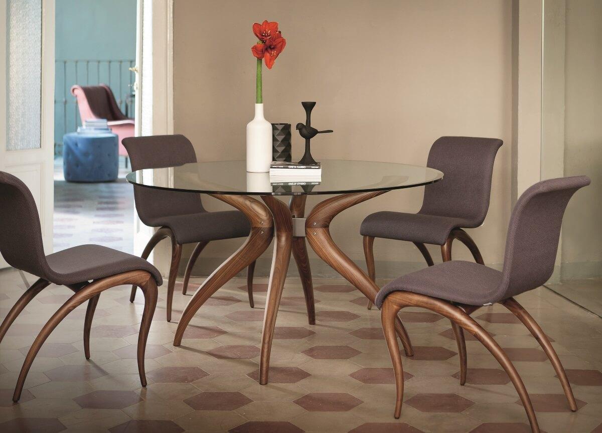 Porada Retro Round Dining Table Porada Tables Porada Furniture