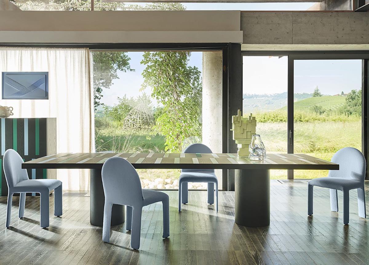 Zanotta Riga-Riga Dining Table