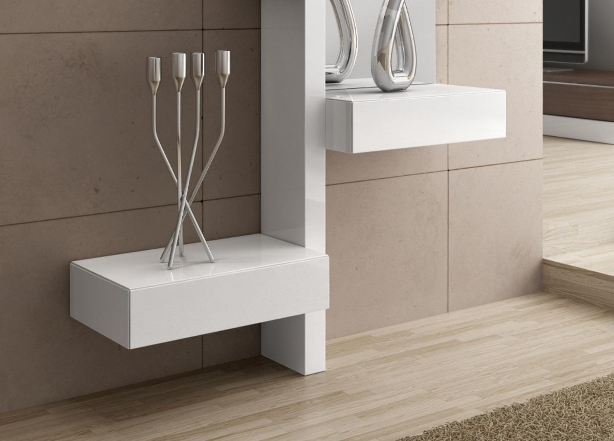 Richi Contemporary Mirror With Two Drawers