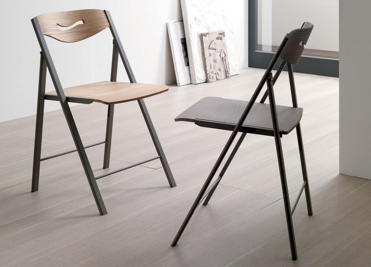 Ozzio Ripiego Folding Dining Chair