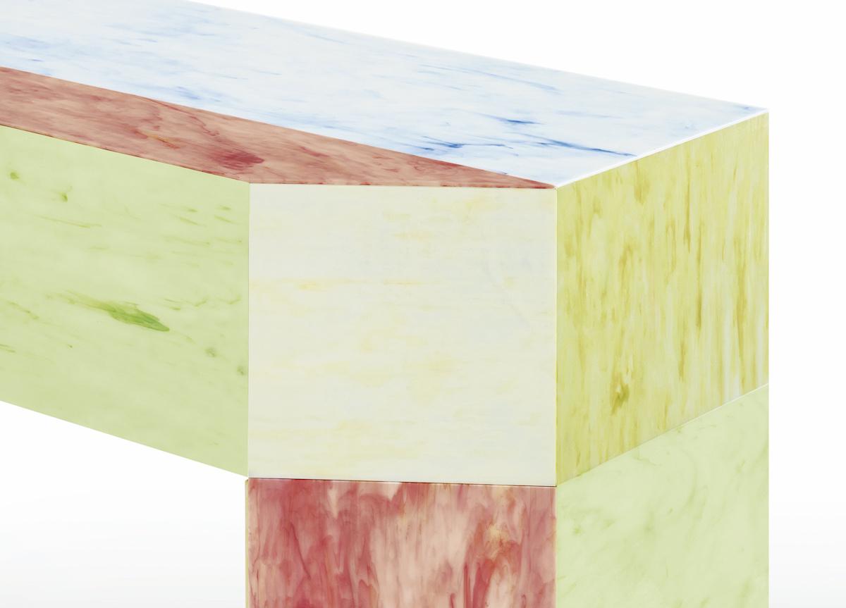 Glas Italia Remis Console Table