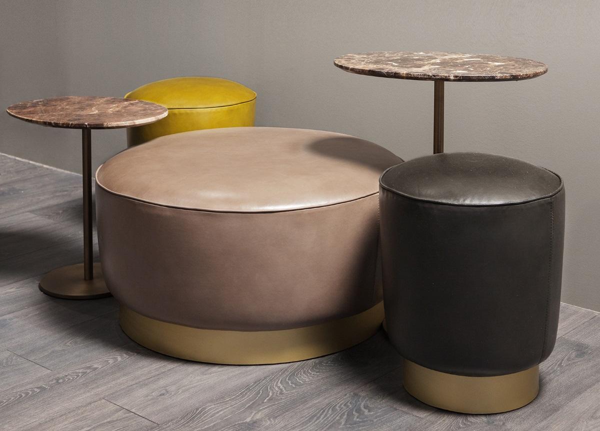 Vibieffe A Round Ottoman