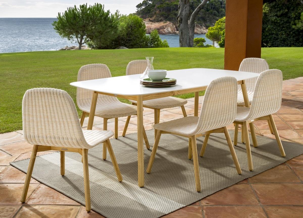 Round Garden Dining Table, Round Table Outdoor Furniture