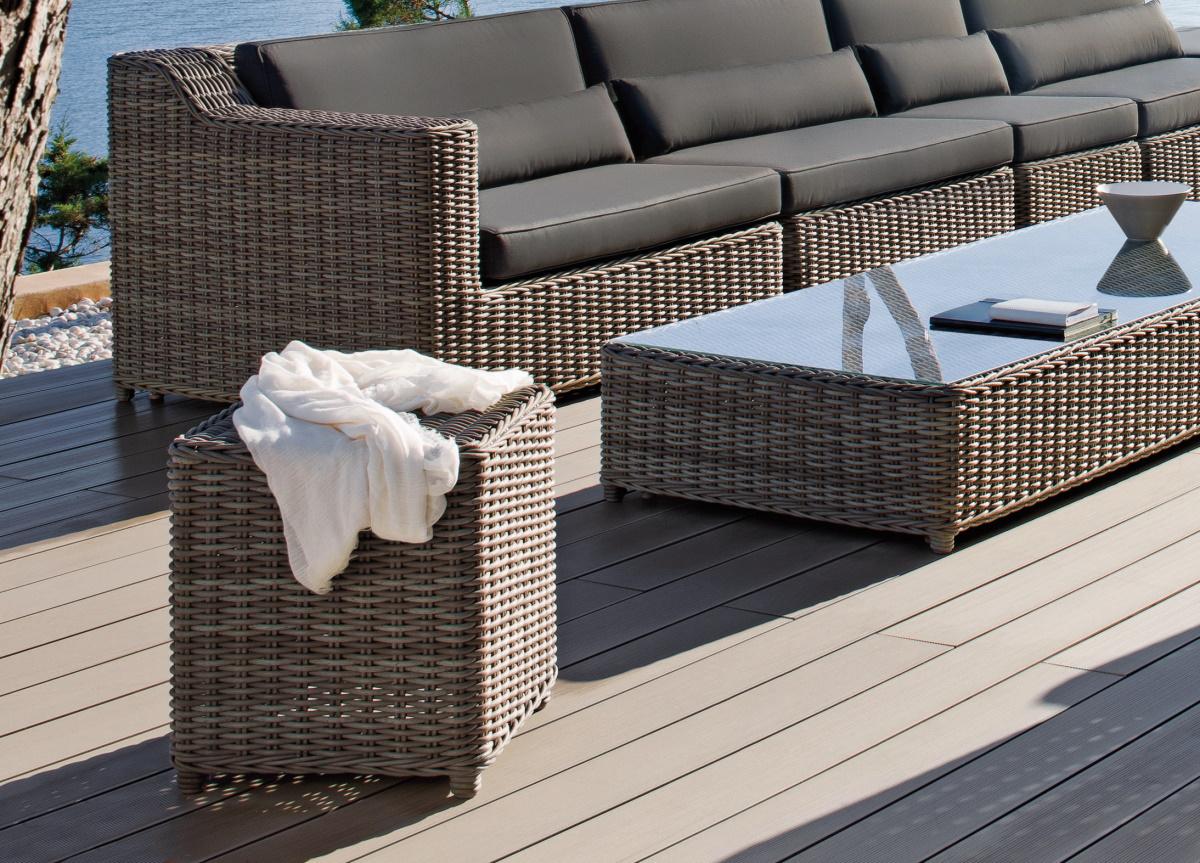 Manutti San Diego Footstool/Side Table - Now Discontinued