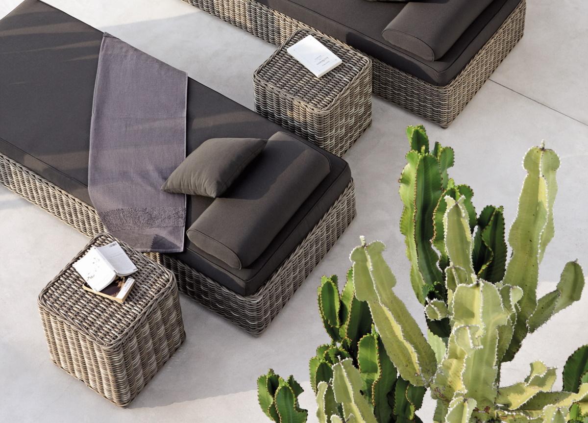 Manutti San Diego Footstool/Side Table - Now Discontinued