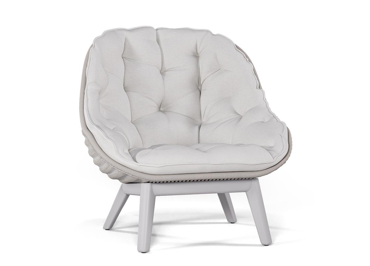 Manutti Sandua Alu Garden High Back Lounge Chair