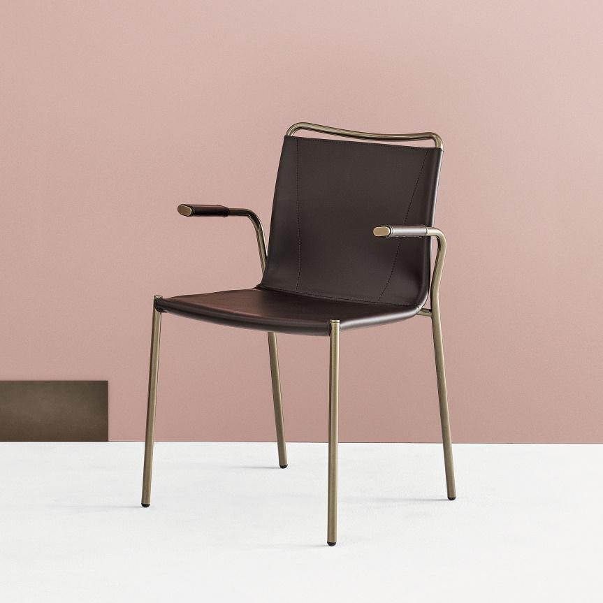 Bontempi Shape Dining Chair with Arms