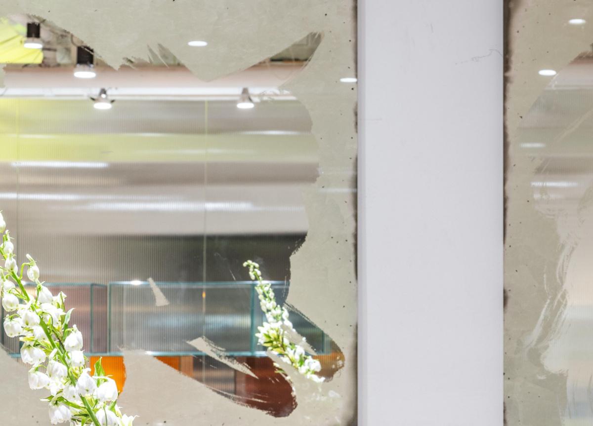 Glas Italia Scribble Mirror