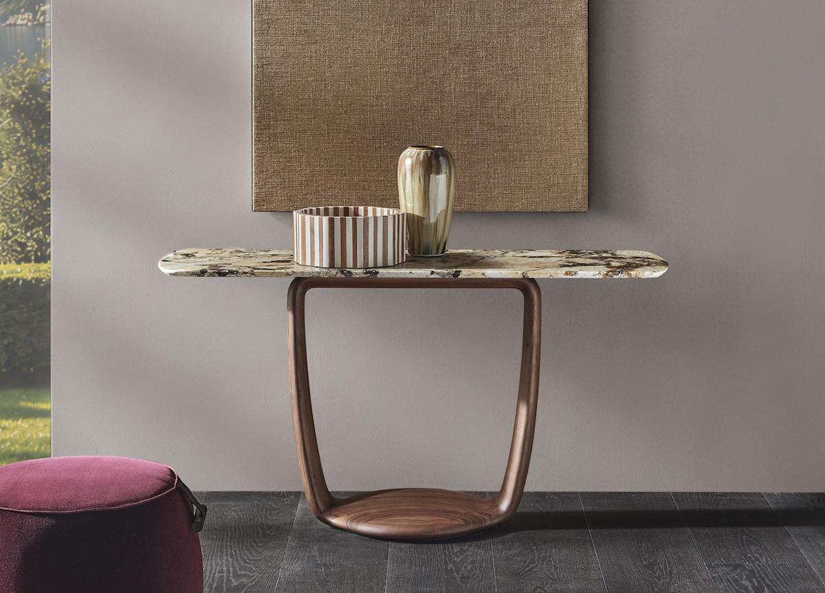 Porada Saddle Console Table
