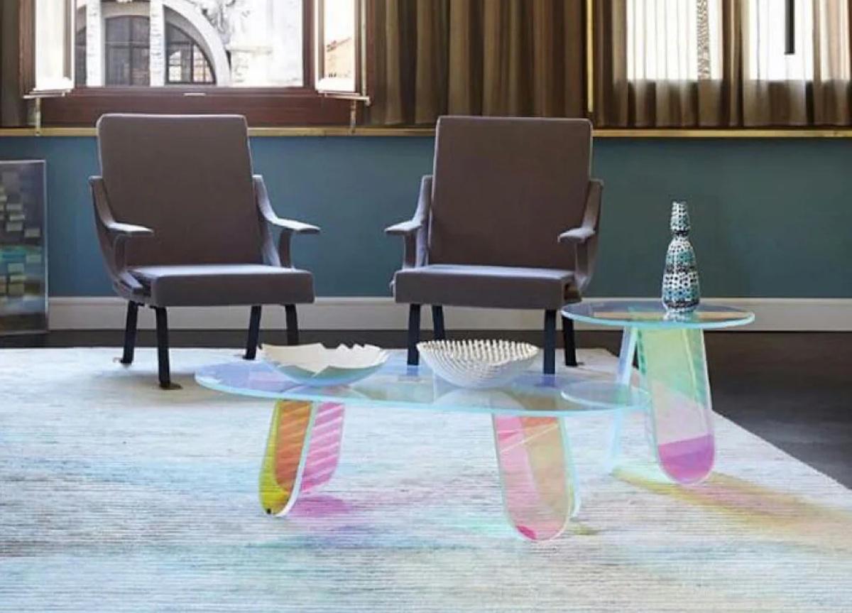 Glas Italia Shimmer Coffee Table