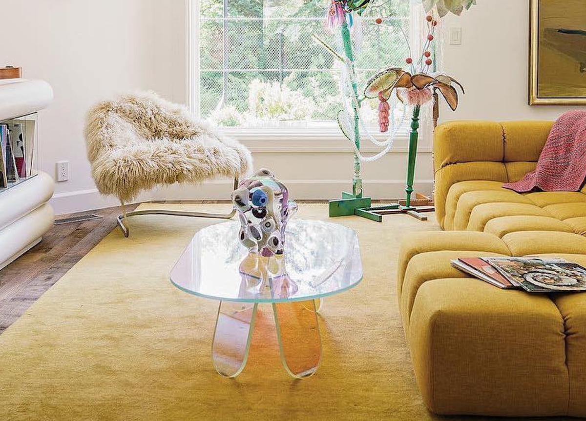 Glas Italia Shimmer Coffee Table