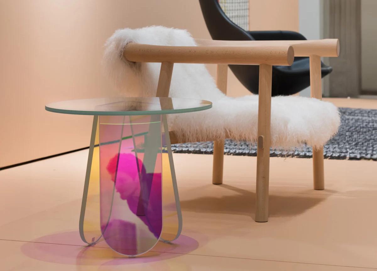Glas Italia Shimmer Side Table