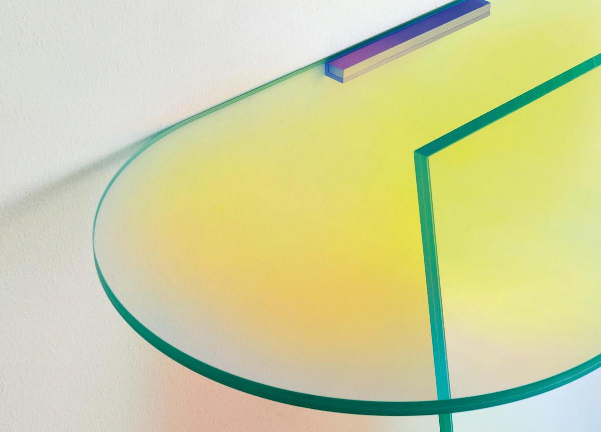 Glas Italia Shimmer Console Table