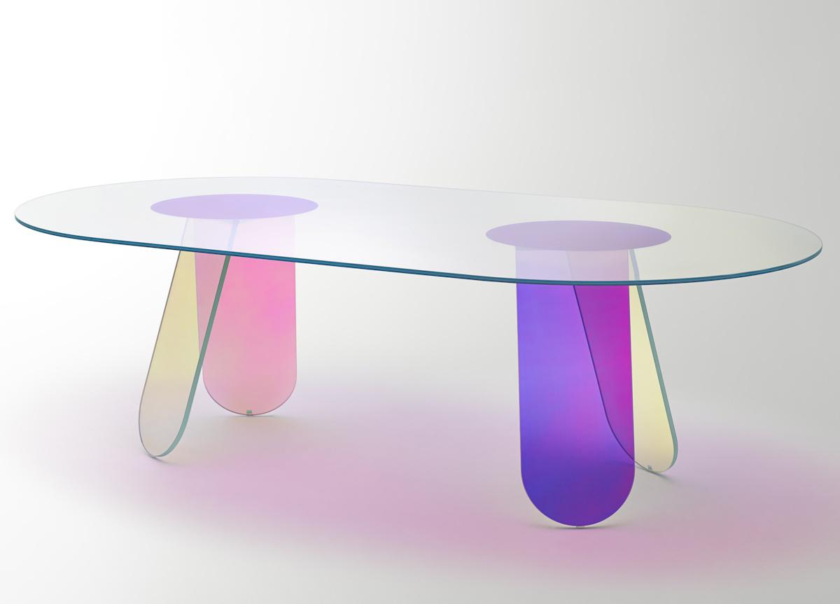 Glas Italia Shimmer Dining Table