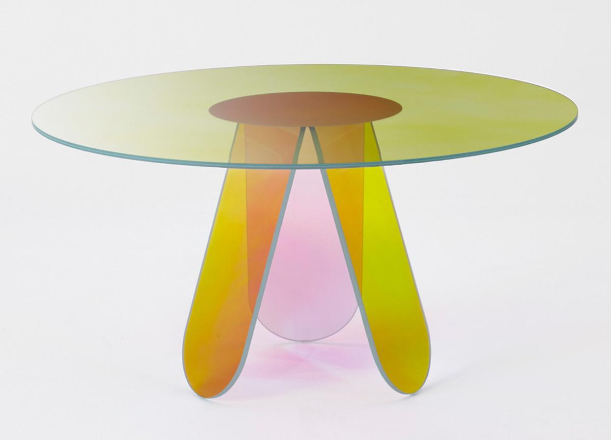 Glas Italia Shimmer Dining Table