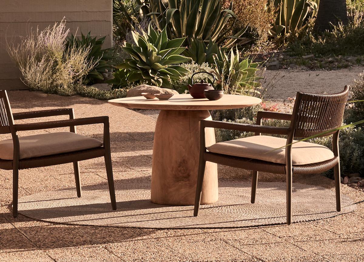 Tribu Shindi Round Outdoor Rug