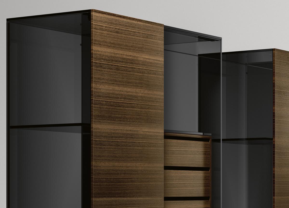 Tonelli Shoji Wood Cabinet/Wardrobe