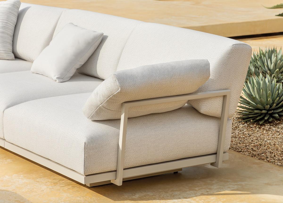 Solaris Large Corner Garden Sofa