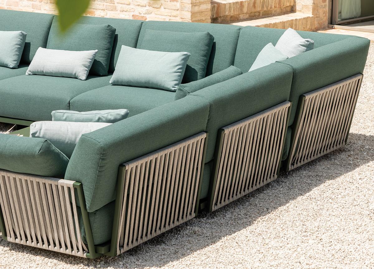 Solaris Large Corner Garden Sofa