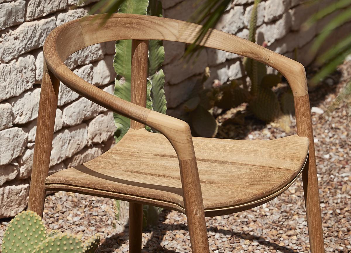 Manutti Solid Garden Dining Chair