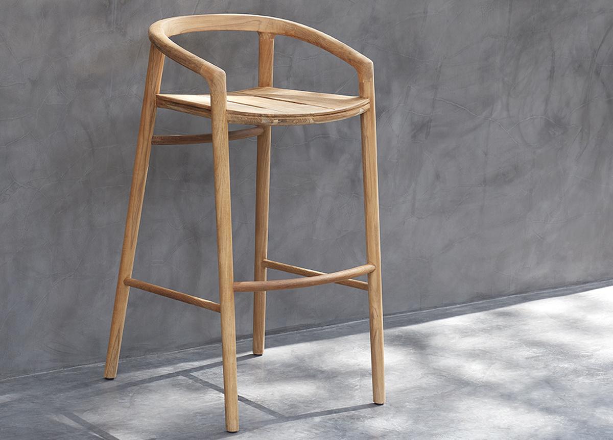 Manutti Solid Garden Bar Stool