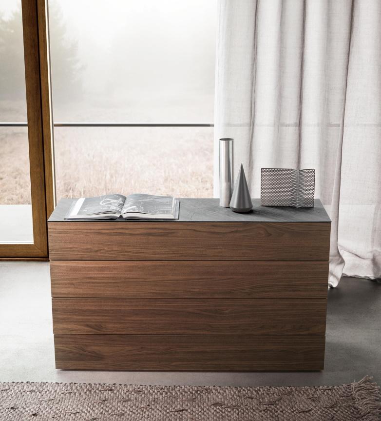 Pianca Spazio 4 Drawer Chest of Drawers