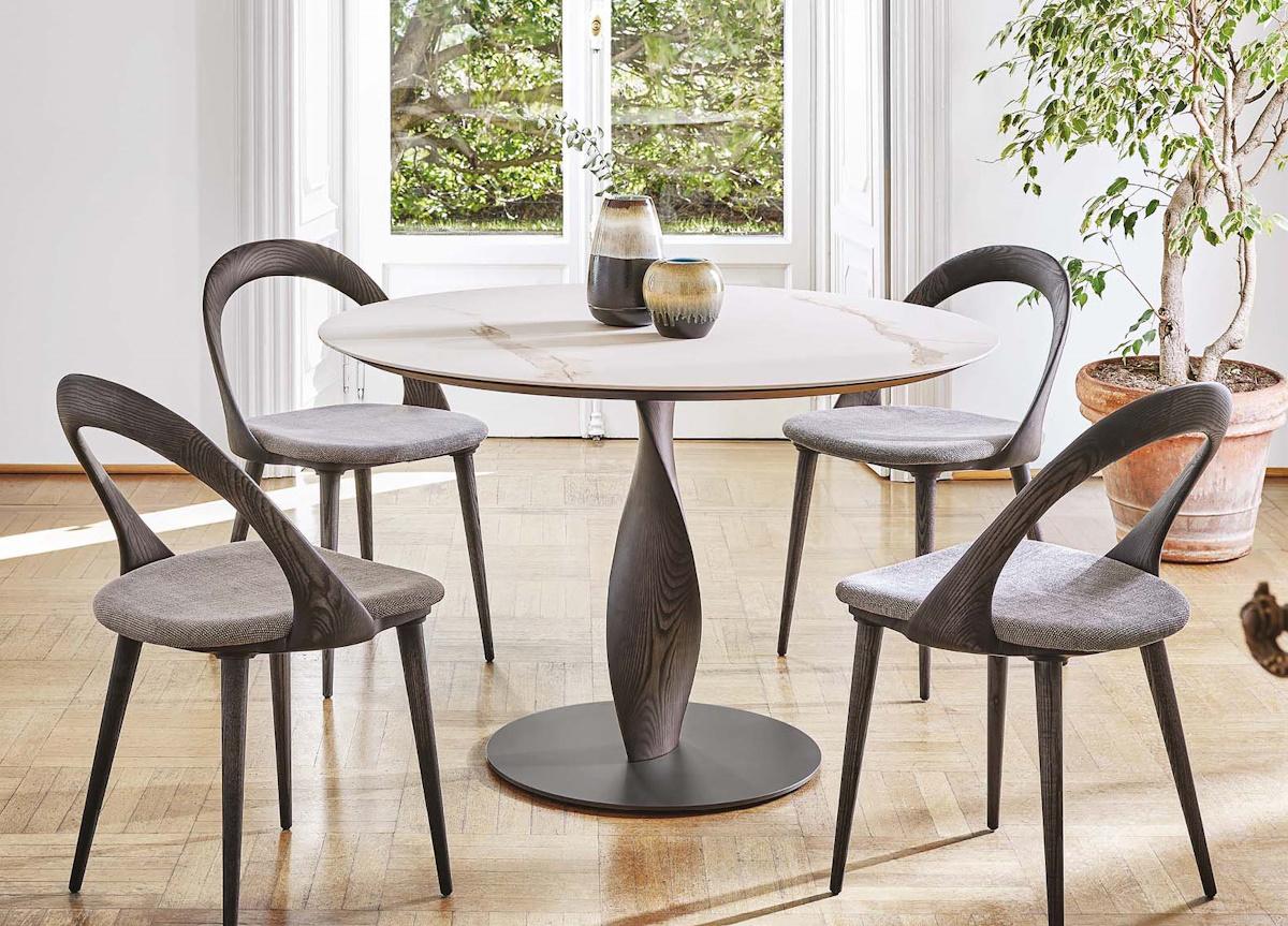 Porada Spin Round Dining Table