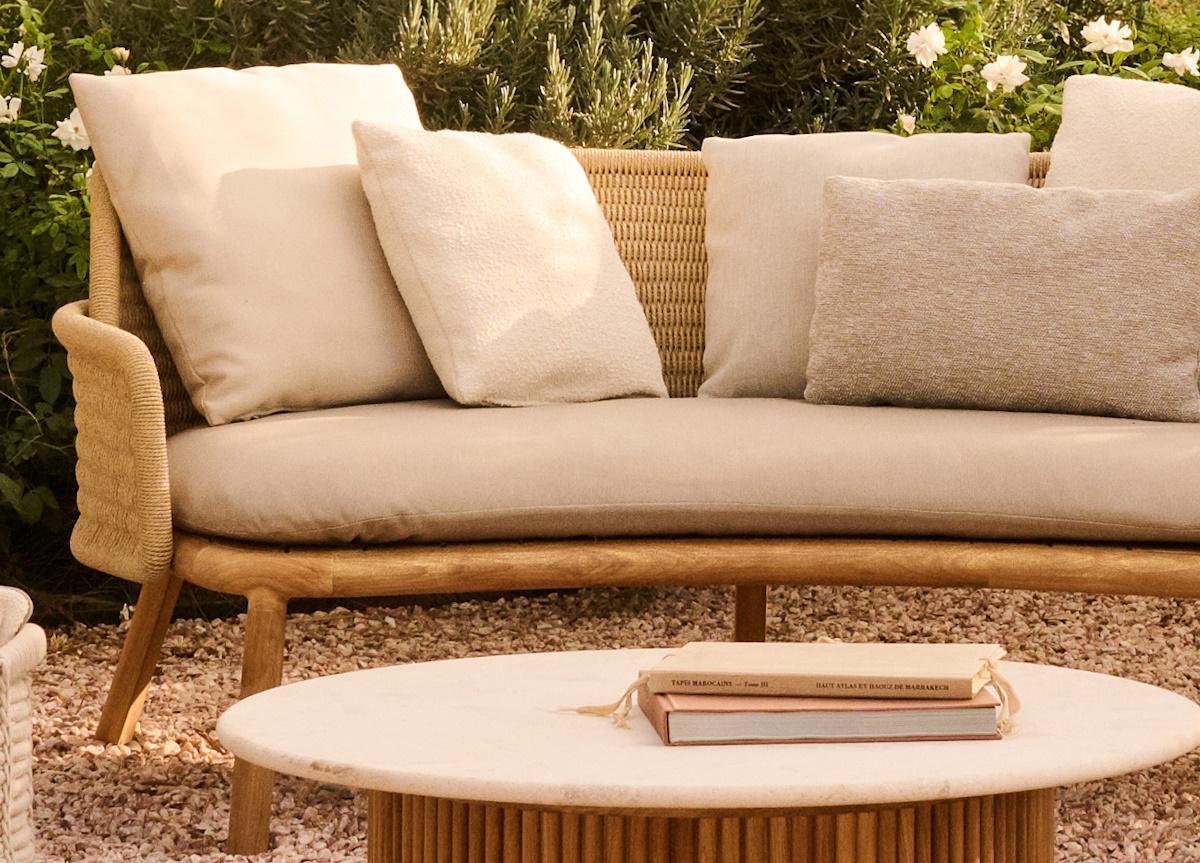 Tribu Suro Garden Banquette Sofa