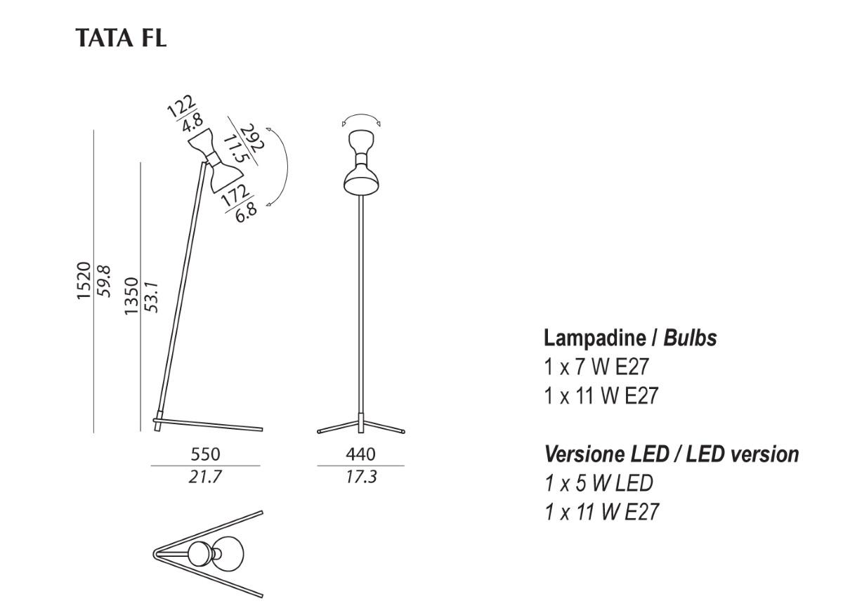 Contardi Tata Floor Lamp - Now Discontinued