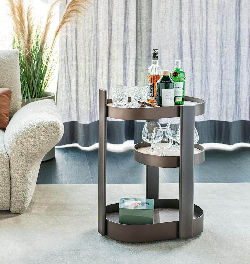 Cattelan Italia Tonic Drinks Trolley