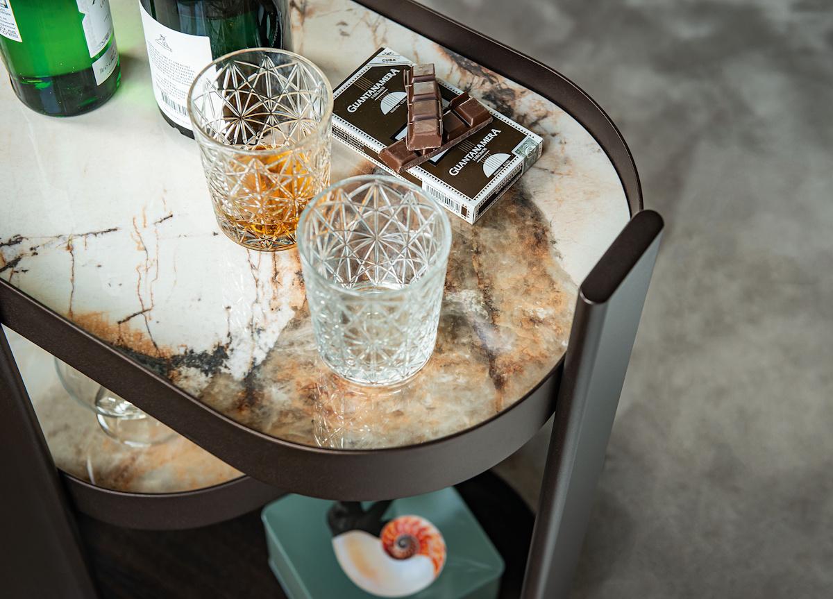 Cattelan Italia Tonic Drinks Trolley