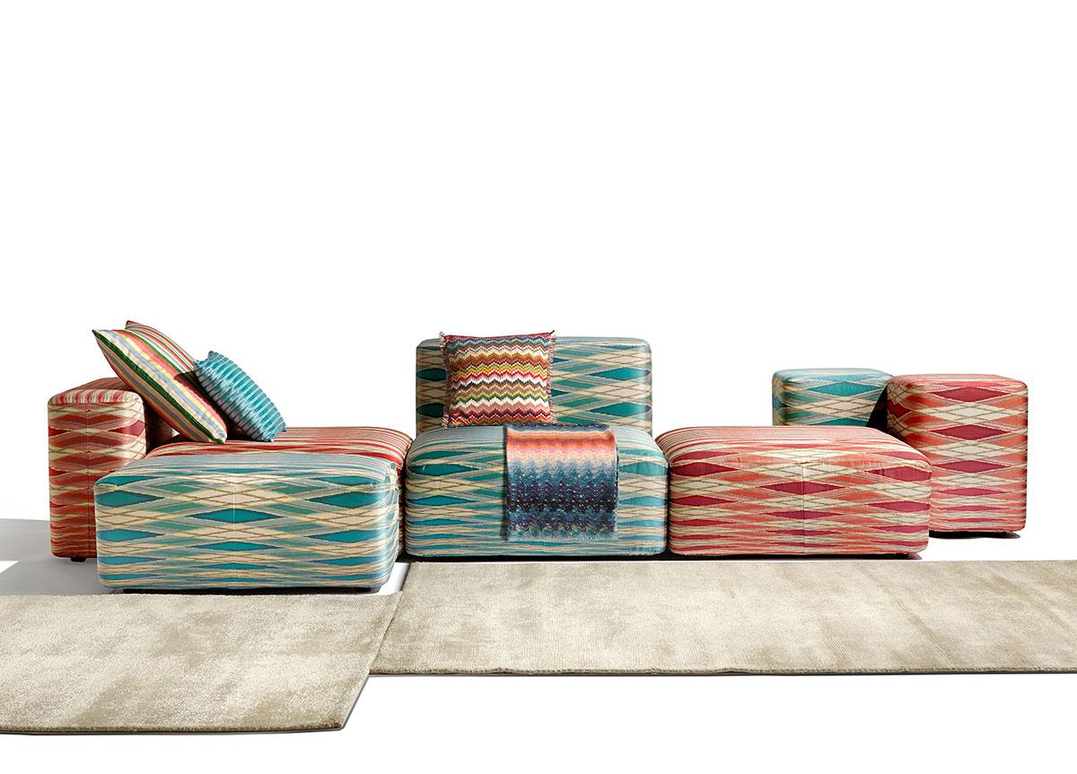 Missoni Home Tektonik Modular Sofa