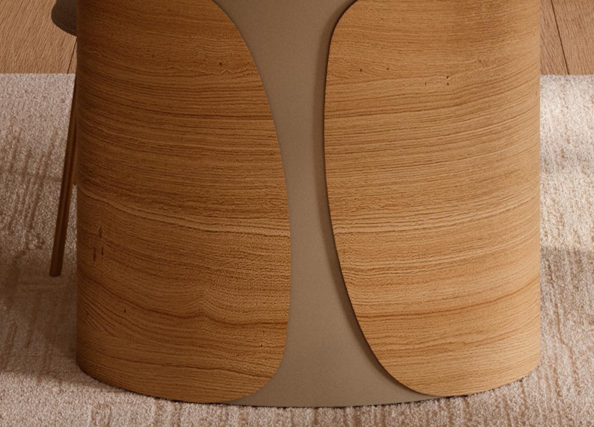 Bontempi Talos Barrel Top Dining Table