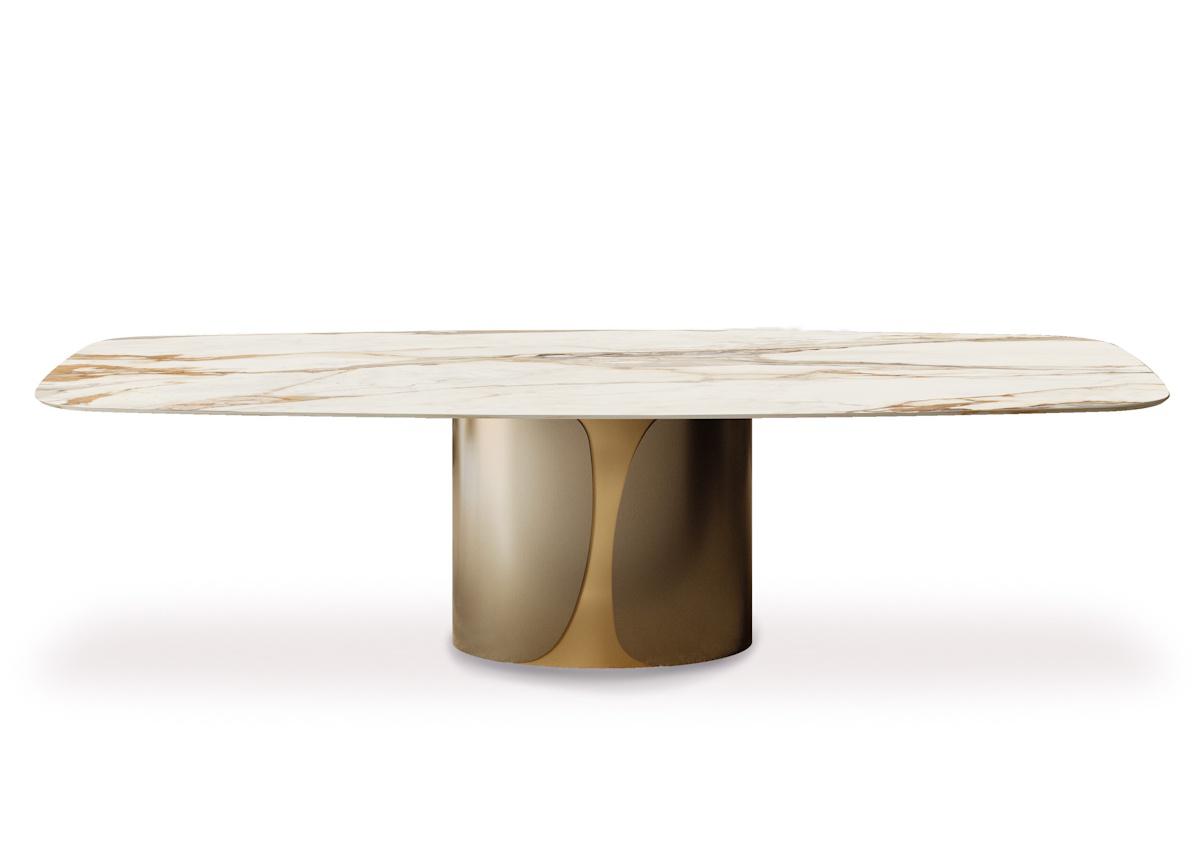 Bontempi Talos Barrel Top Dining Table