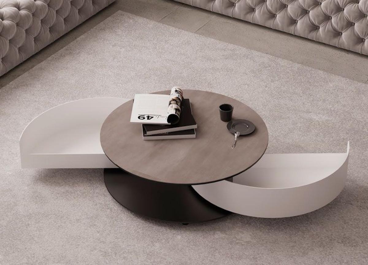 Naos Theta Coffee Table with Drawers