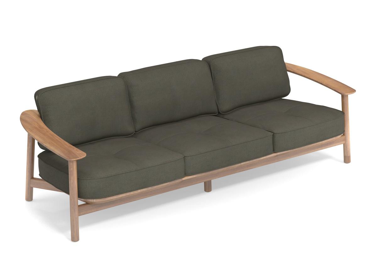 Emu Twins Teak Garden Sofa