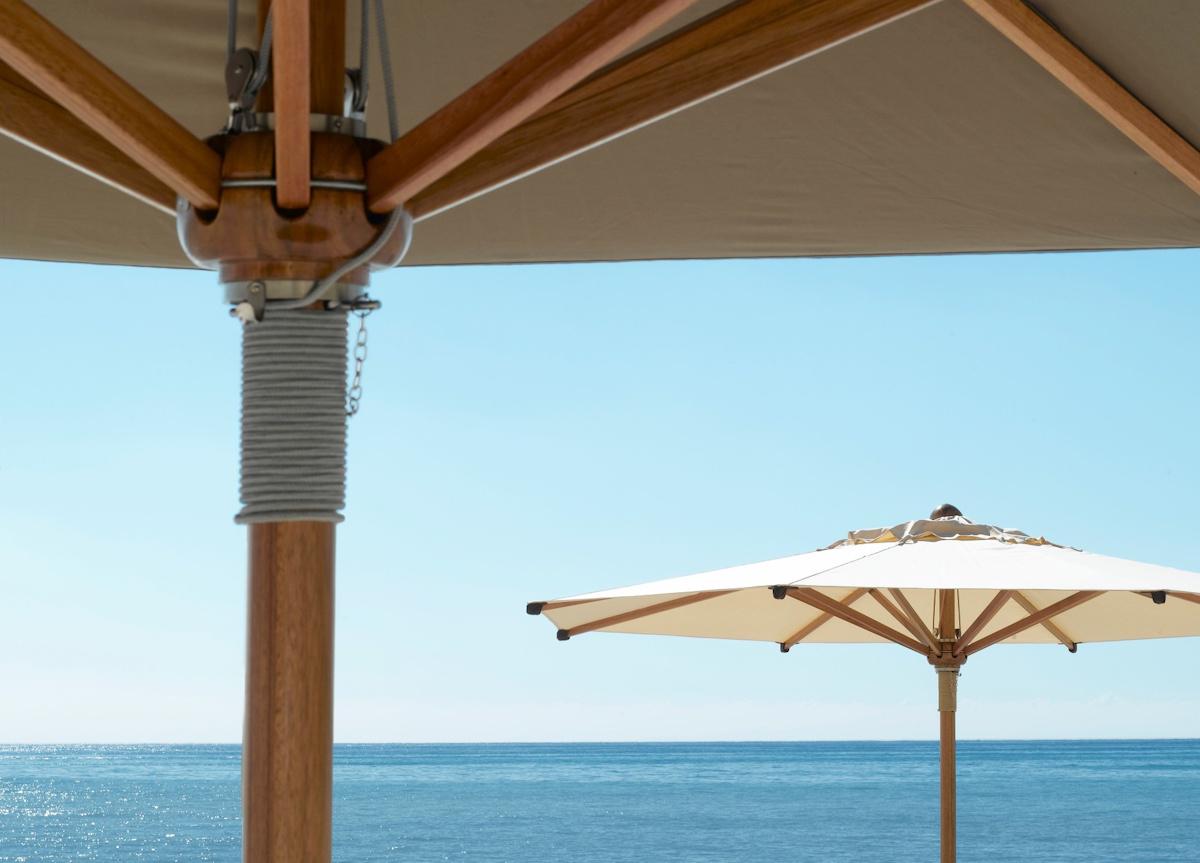 Tribu Eclipse Garden Parasol in Wood