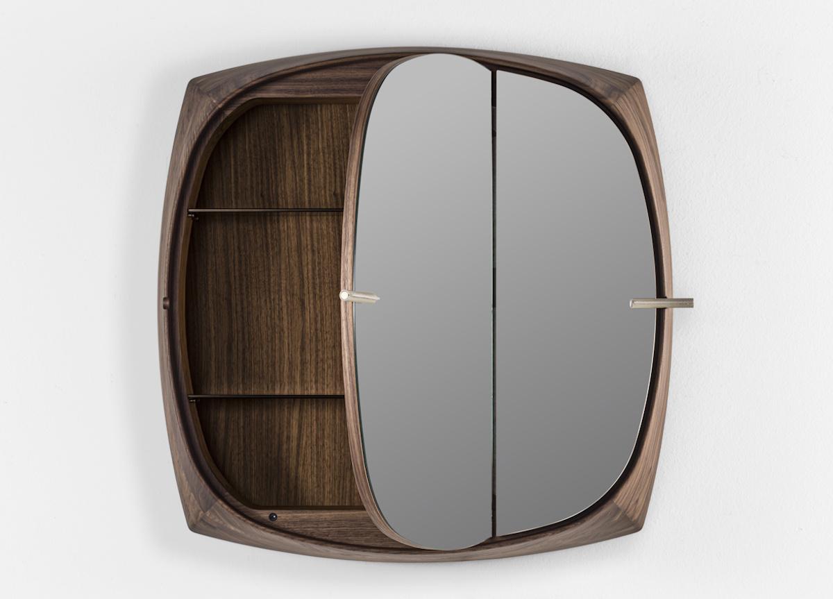 Porada Vico Mirror with Storage