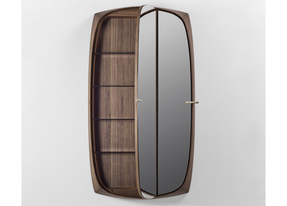 Porada Vico Mirror with Storage