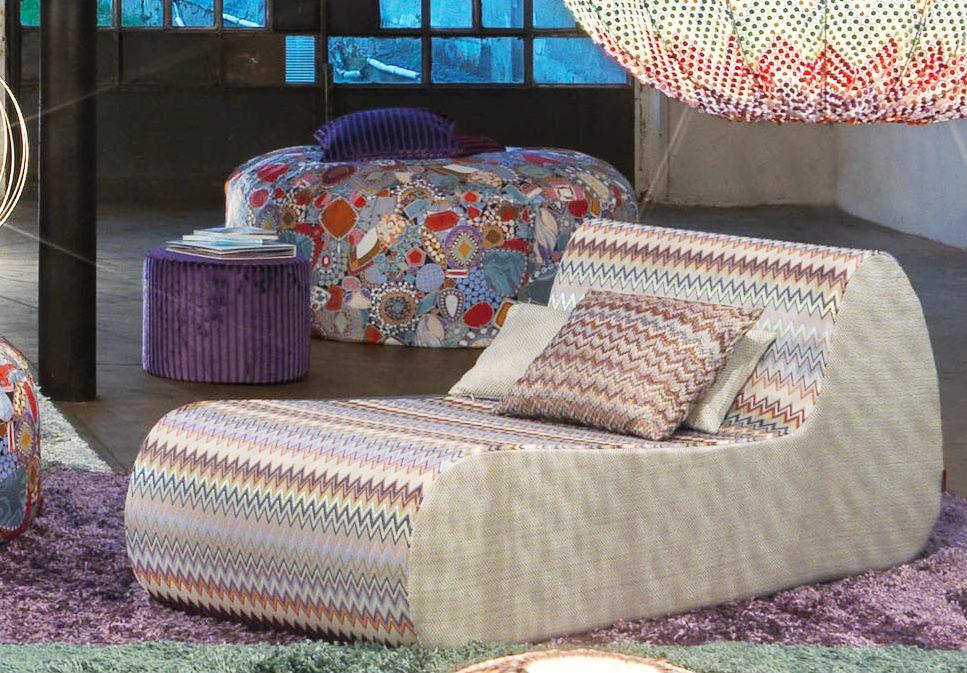 Missoni Home Virgola Chaise Longue - Now Discontinued